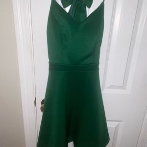 Semi formal juniors green dress size 3